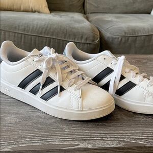 Adidas White and Gray Sneakers